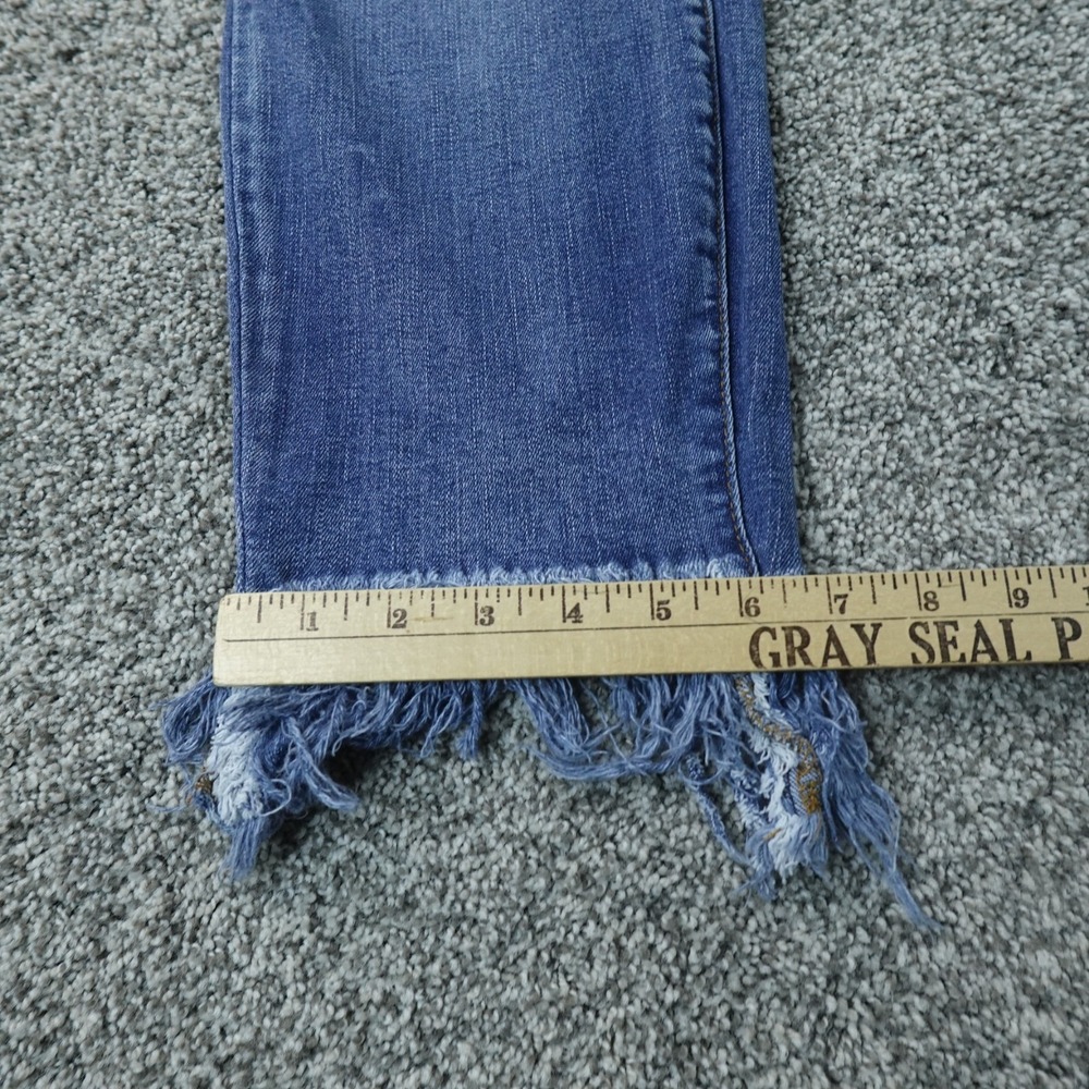 Judy Blue Jeans Womens 14W Dark Denim Pants Relaxed High Rise Preppy Stretch - Picture 2 of 12